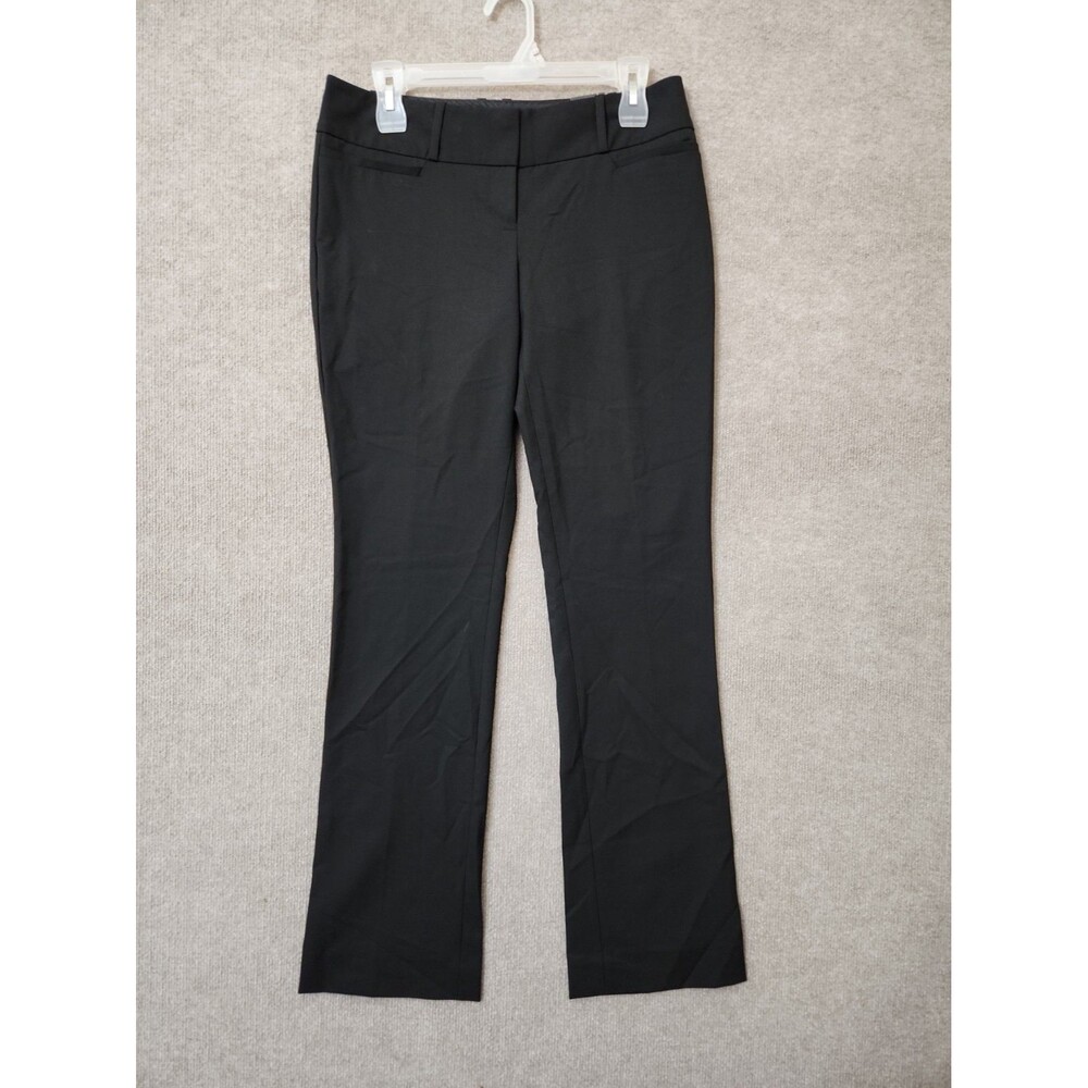 The Limited Drew Fit Dress Pants Womens 4 Black Collection Bootcut Career NEW